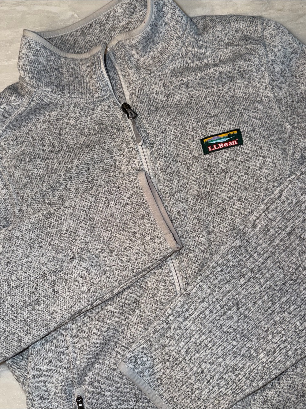 L.L. Bean Womens fleece jacket size large